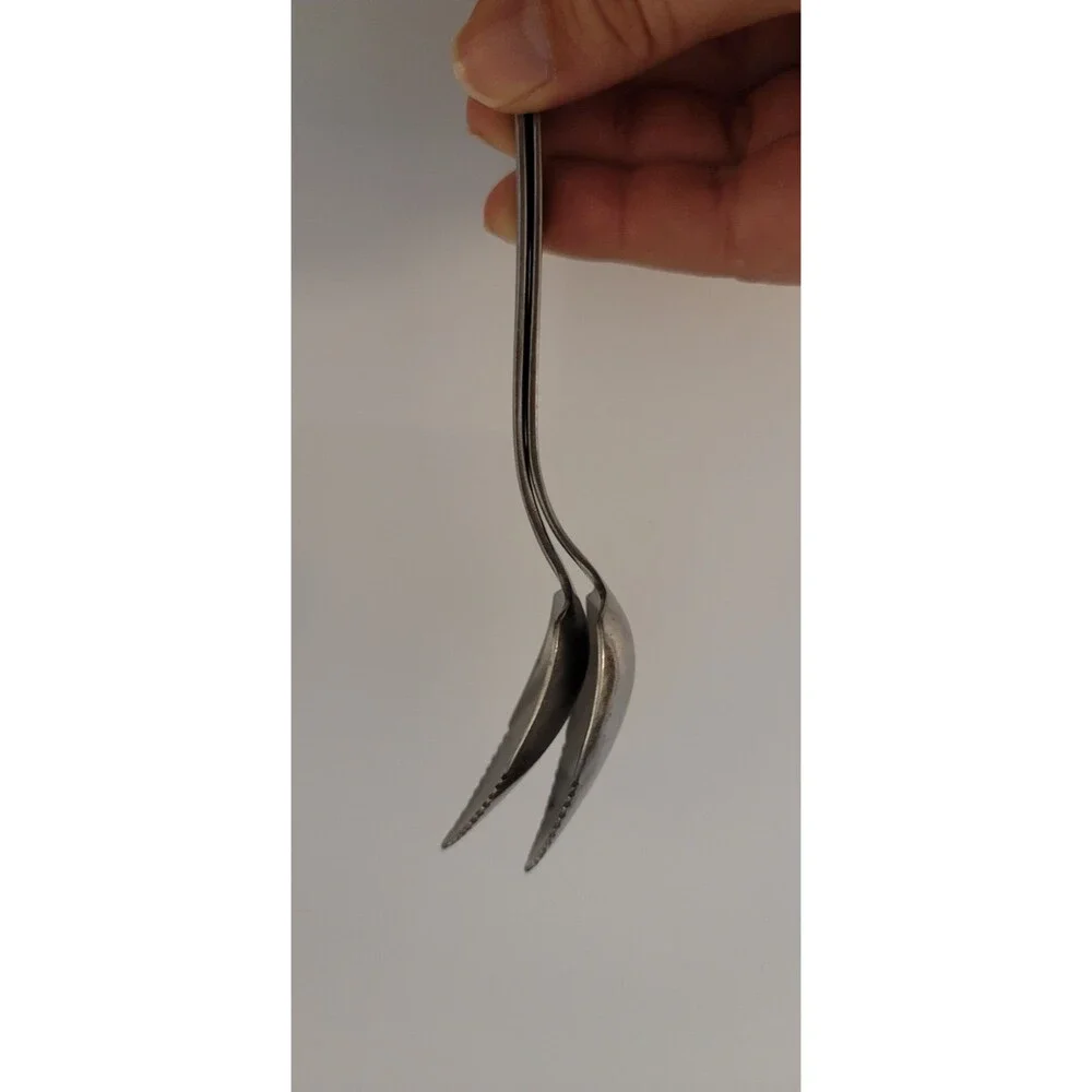 Rogers Cutlery Co. Creation Stainless Steel Grapefruit Spoon Set of 2 Serrated